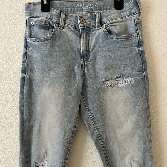 arizona jean go Girl ankle skinny size 14  regular - Picture 2 of 7